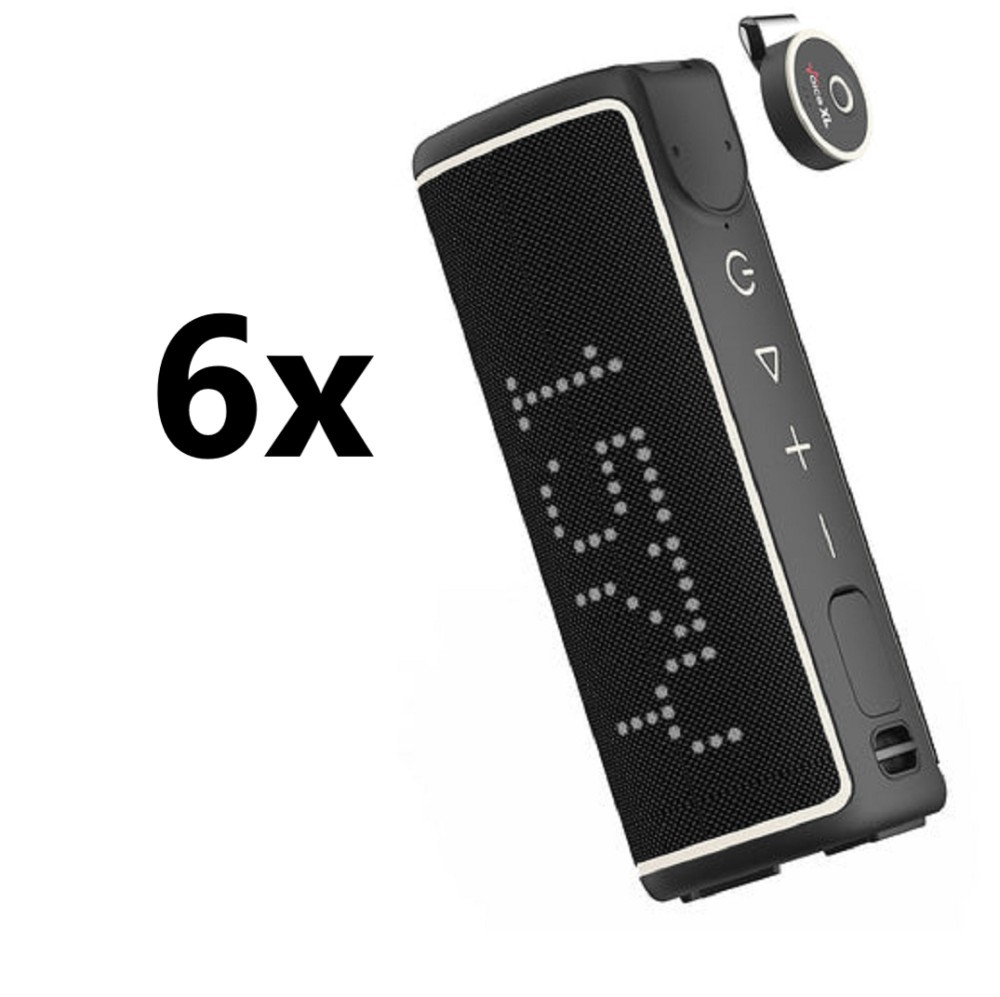 6-PACK Golf Buddy Voice XL GPS + Bluetooth Speaker - Maple Hill Golf
